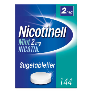 Nicotinell Mint 2 mg 144 stk Sugetabletter