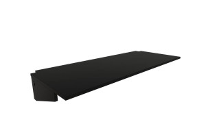 ABC MEUBLES Schreibtisch regal 140cm aus Holz für Hochbett - Schwarz