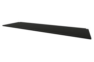 ABC MEUBLES Schreibtisch regal 200 cm aus Holz für Hochbett - Schwarz