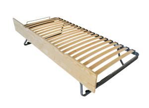ABC MEUBLES Schubladenbett 90x190 aus massiver Kiefer - Roh (ohne Lack)