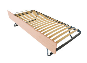 ABC MEUBLES Schubladenbett 80x190 aus massiver Buche - Roh (ohne Lack)