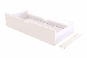 ABC MEUBLES Tiroir de rangement  pour cube 100 - Blanc