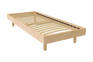 ABC MEUBLES Lattenrost 80x200 Kit Noé - Roh (ohne Lack)