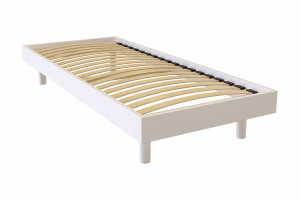 ABC MEUBLES Lattenrost 90x200 Kit Noé - Weiß