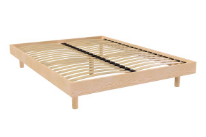 ABC MEUBLES Rete a doghe 140x200 Kit Noé in legno massiccio -  Legno Grezzo (senza vernice)