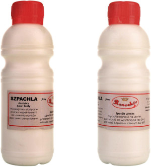 BIAŁA SZPACHLA DO SKÓRY 450 ml RENOSKÓR / G13-07