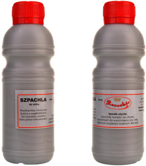 SZPACHLA ŻYWICA DO RENOWACJI NAPRAWY SKÓRY POPIELATY 180 ml - symbol G12-87