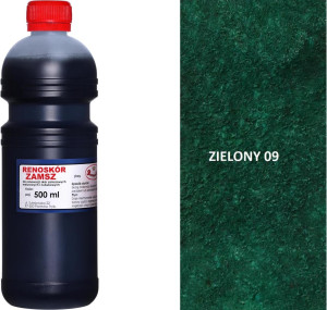 G9-99 RENOSKÓR FARBA DO ZAMSZU I NUBUKU 60 ml - FIOLETOWY ZIELONY 500 ML