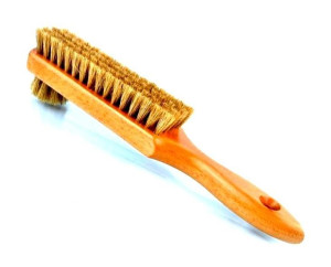 DWUSTRONNA DREWNIANA SZCZOTKA DO OBUWIA / G9-14