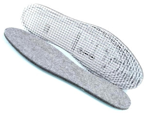 G9-24 ALUTERMICZNE WKŁADKI DO BUTÓW Z FILCEM 32-46