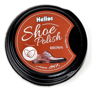 BRĄZOWA Pasta do obuwia HELIOS SHOE POLISH 40 ml / G10-27