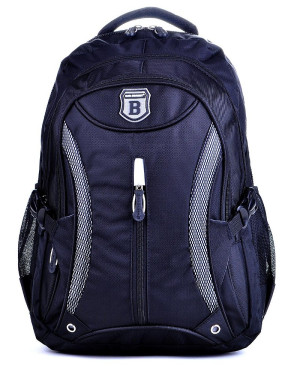 G4-68 CZARNY SOLIDNY PLECAK