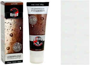 BIAŁY  KREM DO BUTÓW BUFALO LEDERPFLEGE 75 ml / G9-17