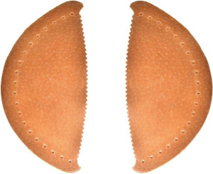 BRĄZOWE PELOTY METATARSALNE DO BUTÓW SKÓRA CARBOSAN FOAM / G10-61