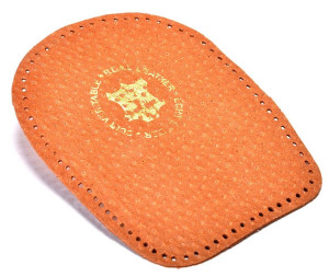 BRĄZOWE PODWYŻSZAJĄCE SKÓRZANE KORKOWE PODPIĘTKI / G10-64 Odcienie brązu Damski / Młodzieżowy 2,5 cm