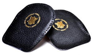 CZARNE PODWYŻSZAJĄCE SKÓRZANE KORKOWE PODPIĘTKI / G10-64 Czarny 1,5 cm Dziecięcy