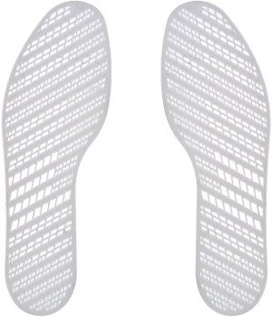 G10-94 GULTIO PLASTIKOWE BIAŁE WKŁADKI DO BUTÓW KRATKA