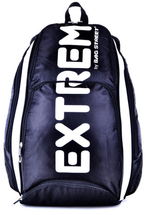 CZARNY SPORTOWY TORNISTER PLECAK BAG STREET EXTREM / G2-46