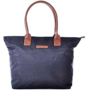 CZARNA PRAKTYCZNA DAMSKA SHOPPER BAG