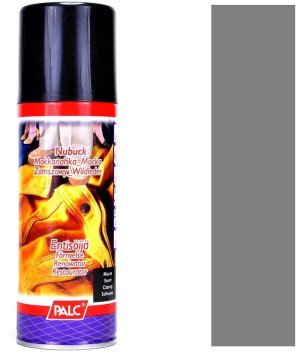 RENOWATOR W SPRAYU DO BUTÓW Z ZAMSZU I NUBUKU PALC 200 ml / G12-04 Ciemny szary