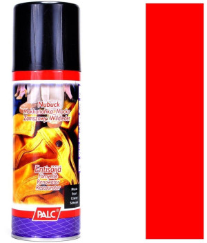 RENOWATOR W SPRAYU DO BUTÓW Z ZAMSZU I NUBUKU PALC 200 ml / G12-04 Czerwony