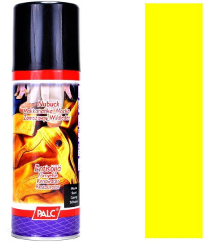 ŻÓŁTY RENOWATOR W SPRAYU DO OBUWIA Z ZAMSZU I NUBUKU PALC 200 ml / G12-04