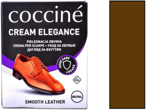 BRĄZOWA 14 PASTA DO SKÓRY GŁADKIEJ COCCINE CREAM ELEGANCE 50 ml / G12-11