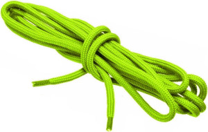 ZIELONE NEONOWE Sportowe sznurowadła FI 4,5 MM