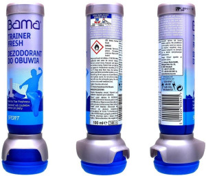 ODŚWIEŻACZ DEZODORANT DO OBUWIA BAMA TRAINER FRESH SPORT A39 / G12-30