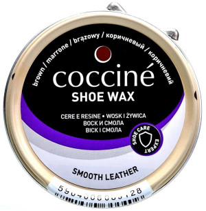 BRĄZOWA PASTA DO BUTÓW COCCINE SHOE WAX 40 ml