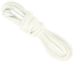 BIAŁE Cienkie okrągłe sznurowadła 2,5 mm