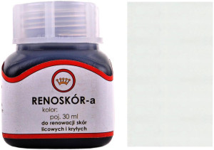 RENOSKÓR DO SKÓR GŁADKICH 30 ml - BIAŁY / G10-01