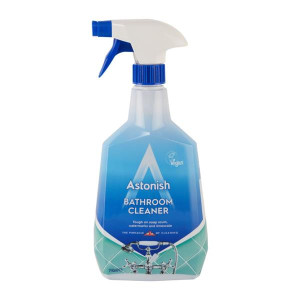 Astonish Bathroom Cleaner, Removes Soap Scum, Water Marks and Limescale, Fresh Pine Fragrance, 750ml