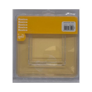 Clear Switch Plate by Basics, 2Pk, Home Decor, Electrical Accessories