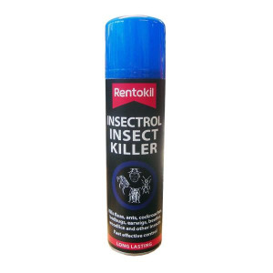 Rentokil Insectrol Insect Killer 300Ml, Kills Insects, Fleas, and Cockroaches, Fast Acting, Long Lasting