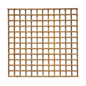 Clonee Castlewall Trellis, 1.8 x 1.8m, Pressure Treated Timber, Garden Feature for Climbing Plants