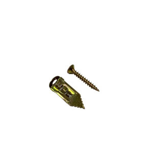Gripfixer Wall Fixer, 100Pc, Metal Fixings for Plasterboard Installations, No Drill Required, Pack of 100