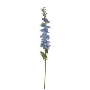 Artificial Floral Arrangement - Delphinium Blue by Mica Decorations, 178cm, Blue