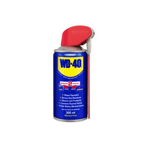WD-40 Smart Straw Lubricant and Penetrating Oil, 300ml Aerosol Can for Rust Removal and Corrosion Protection
