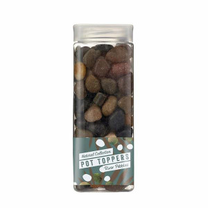 Kelkay Natural Collection River Pebbles Pot Topper, 15-35mm, 1kg