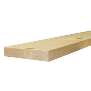 Smooth Planed Timber for Painting, Staining or Varnishing, 4.1/2" x 1.1/2" x 1.1/4", 5.1m