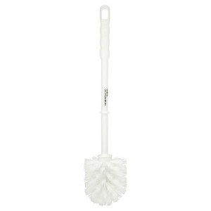 Varian Lavatory Brush, Durable Toilet Cleaning Tool, Strong Bristles, Ergonomic Handle, White