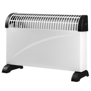 Daewoo Convector Heater 2000W - 3 Adjustable Heat Settings, Thermostatic Control, Overheat Protection