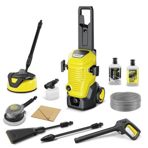 Karcher Pressure Washer K5 Wcm Flex Eco!Booster Car ; Home with 10m PremiumFlex Hose and Water Filter for Heavy Dirt and Delicate Surfaces