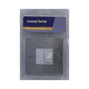 Powermaster Switched Spur Unit Steel for Electrical Circuit Control