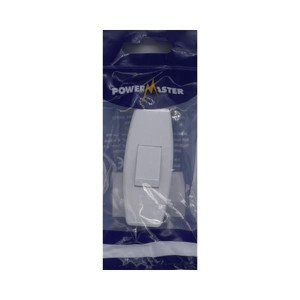 Powermaster Switch Torpedo White, 2-Brass Terminal, Easy Installation, White Color
