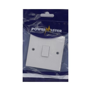 Powermaster Switch 1G 2Way - Single Gang, Two-Way Control, 3-Core Cable Compatible
