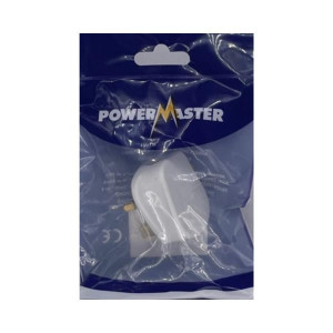 Powermaster Plug Top 13A, BS 1362 Compliant, Lead Free, Individually Packed