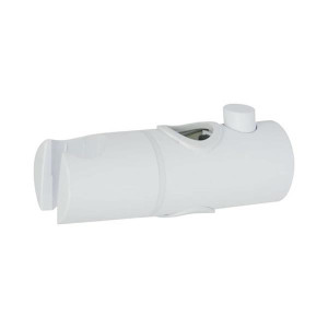 Triton Universal Shower Head Holder Bracket, Adjustable Height and Tilt, 22mm Shower Rail Compatible, White