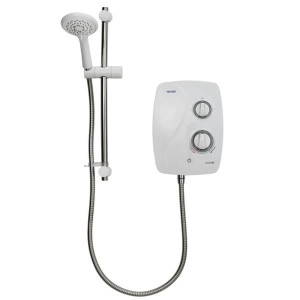 Triton Novel SR Power Shower with Thermostatic Temperature Control, 14L/min Flow Rate, Adjustable Temperature Stop